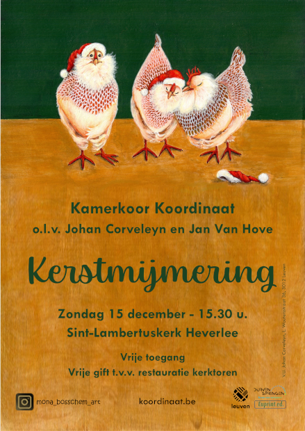 affiche concert Kerstmijmering